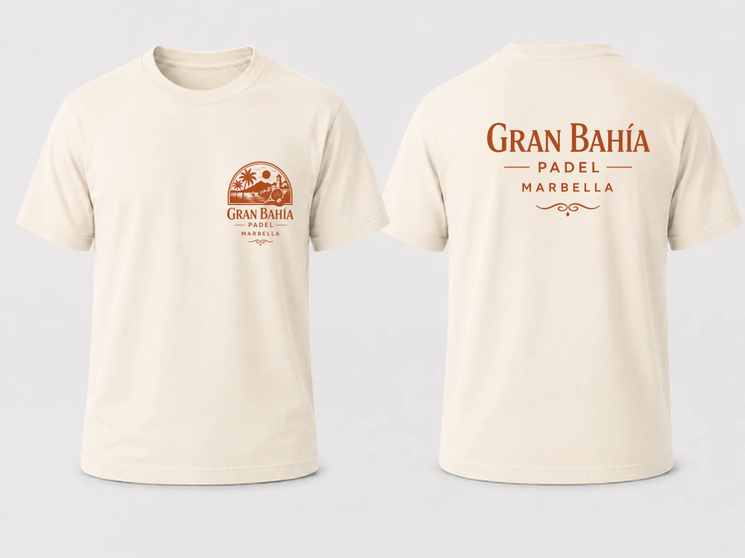 Marbella Club Tee in Natural
